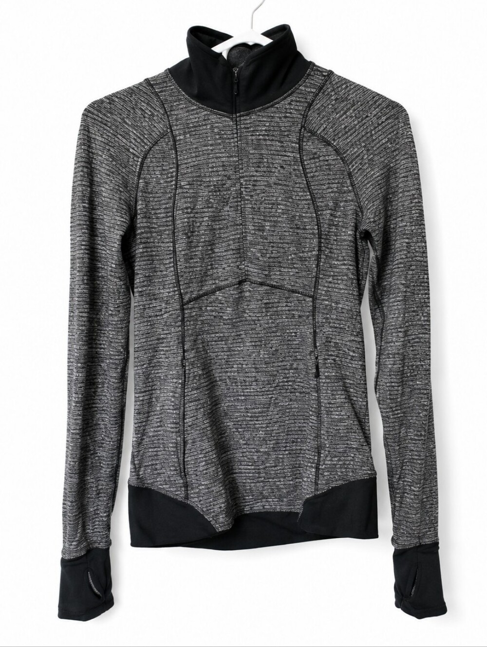 Lululemon Runderful 1/2 ZipPullover Black Sz small